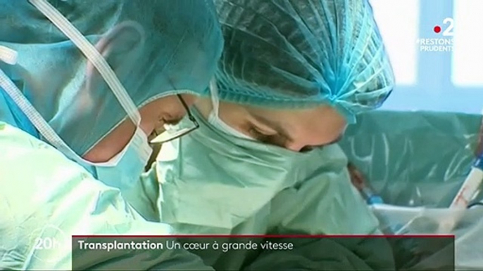 Transplantation : un coeur transporté en TGV pour être greffé sur un patient