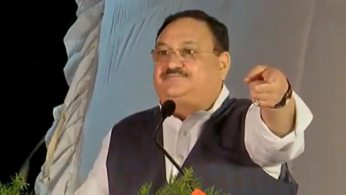 GHMC Polls, Hyderabad: JP Nadda addressed gatherings