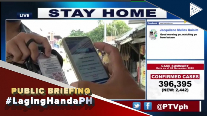 #LagingHanda | DOH Region XI, pabor na gawing unified ang QR code system sa Davao region