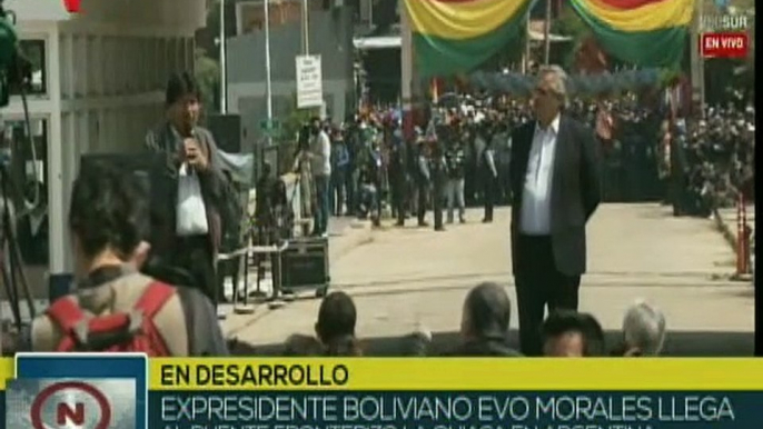 Evo Morales: Hoy regreso a mi patria, gracias a Argentina, gracias a la unidad del  pueblo boliviano