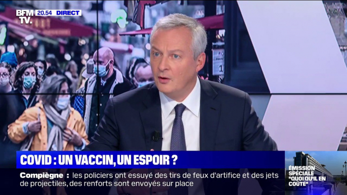 Bruno Le Maire: "Les commerçants sont absolument essentiels à la vie de la Nation"