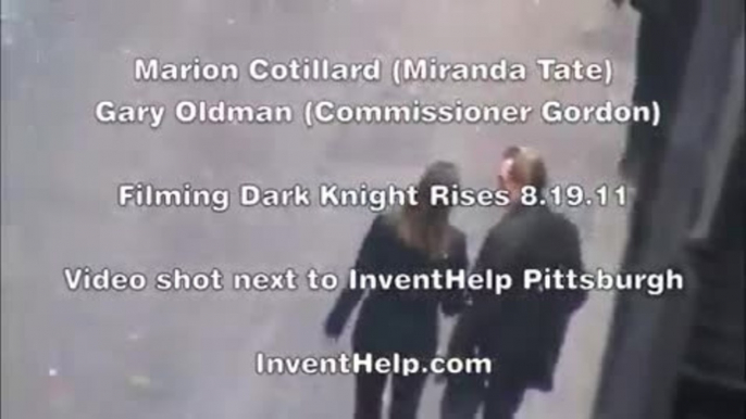 Marion Cotillard  and Gary Oldman on Dark Knight Rises Set - Clip (English)