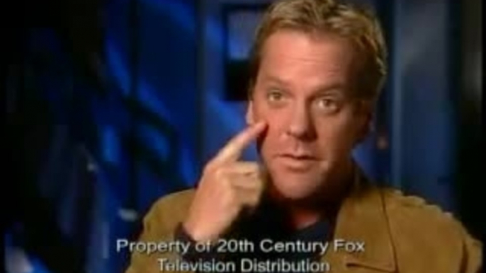 24 Twenty Four - Staffel 1 Kiefer Sutherland Interview (Englisch)