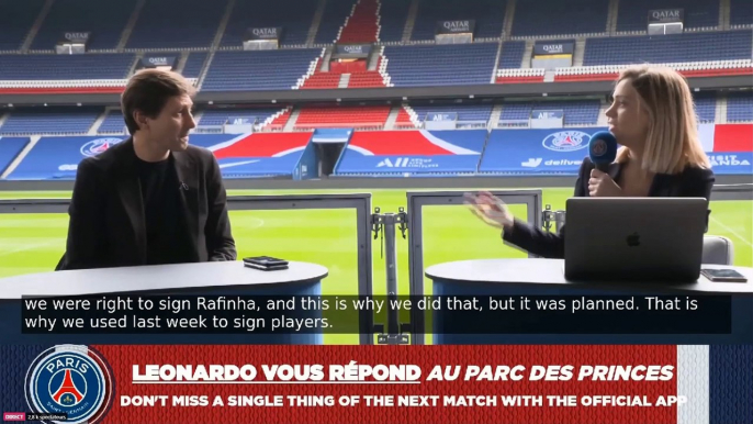 Pour Leonardo, « Marquinhos est un défenseur central » - Foot - L1 - PSG