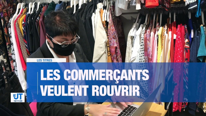 A la Une : Des patients Covid quitte l'hôpital deux jours plus tôt pour libérer des lits / les enseignants soutenus par des lycéens en grève sanitaire / La CCI réclame la réouverture des commerces sur rendez-vous /