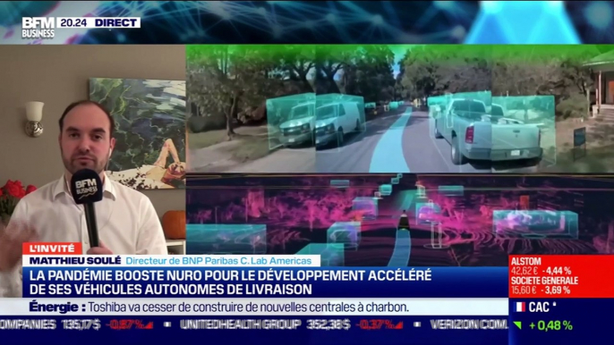 Matthieu Soulé (BNP Paribas C.Lab Americas) : la pandémie booste Nuro pour le développement accéléré de ses véhicules autonomes de livraison - 11/11