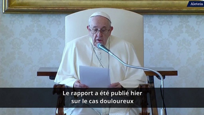 Affaire Mc Carrick : "Je renouvelle ma proximité avec les victimes de tout abus" affirme le pape François