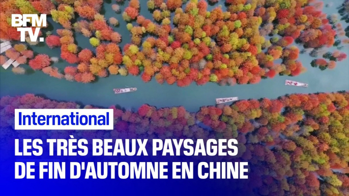 L'hiver s'installe en Chine avec des paysages exceptionnels