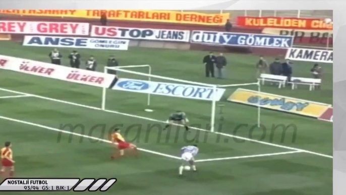 Galatasaray 1-1 Beşiktaş 09.04.1994 - 1993-1994 Turkish 1st League Matchday 25