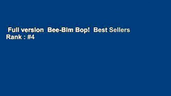 Full version  Bee-Bim Bop!  Best Sellers Rank : #4