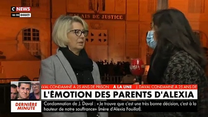 Procès Daval - Regarder la première interview sur CNews de la mère d'Alexia : "J'ai dit à Jonathann qu'il pouvait m'écrire s'il voulait m'en dire plus"