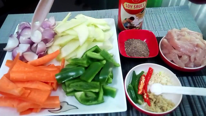 ৩ টি সবজি দিয়ে চিকেন চাইনিজ ভেজিটেবল রান্না Bangladeshi Chinese vegetables Recipe _ Vegetables