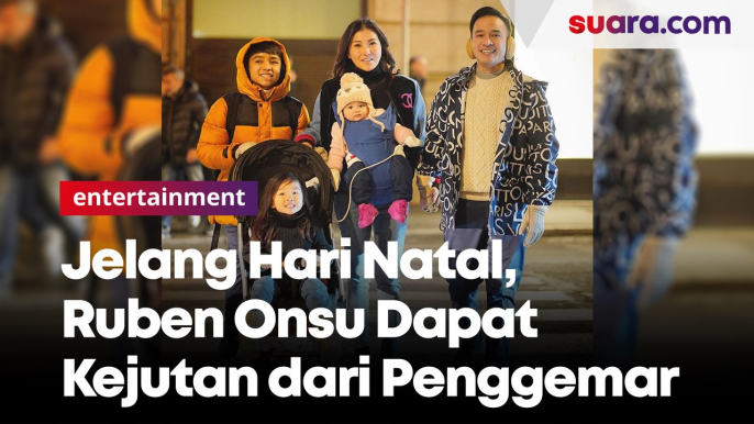 Jelang Hari Natal, Ruben Onsu Dapat Kejutan Ini Dari Penggemar