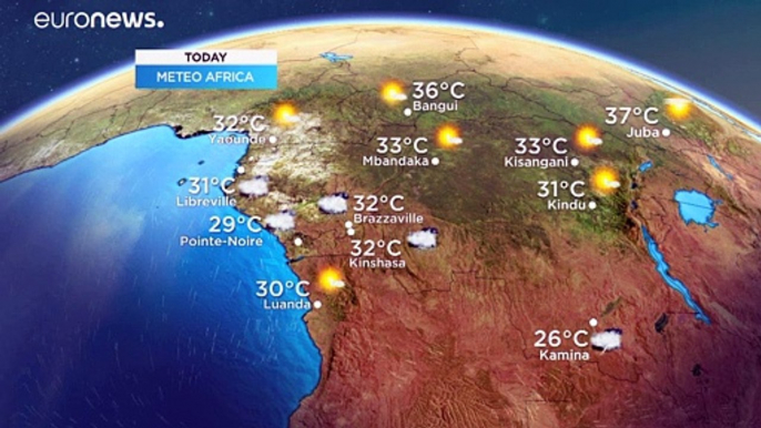 Africanews weather Africa today 26/12/2020