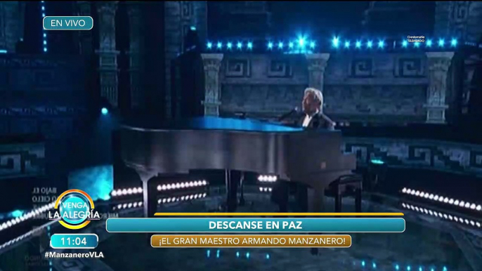 Armando Manzanero fue uno de los cantautores más importantes de México. | Venga la Alegría