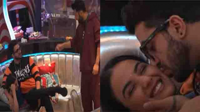 Bigg Boss 14; Jasmin Bhasin और Aly Goni को Kiss करते देख भड़के Rahul Vaidya | FilmiBeat