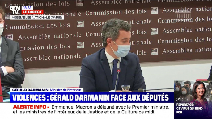 Gérald Darmanin sur l'affaire Zecler: "Des actes inqualifiables ont été commis par ceux qui portent l'uniforme de la République"