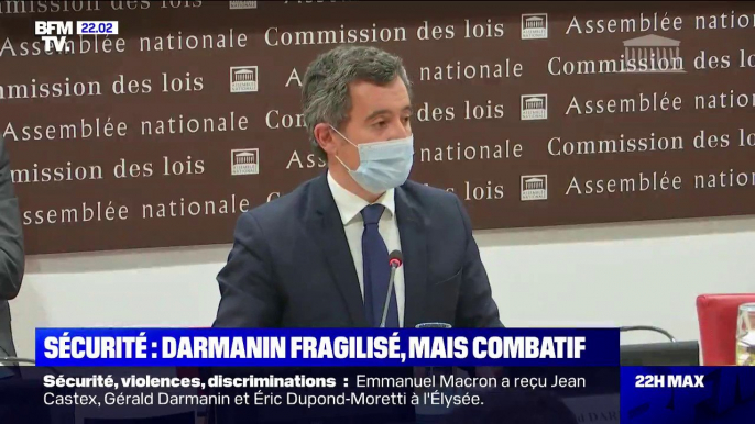 Gérald Darmanin réaffirme son soutien aux forces de l'ordre, tout en assurant que "des actes inqualifiables ont été commis"