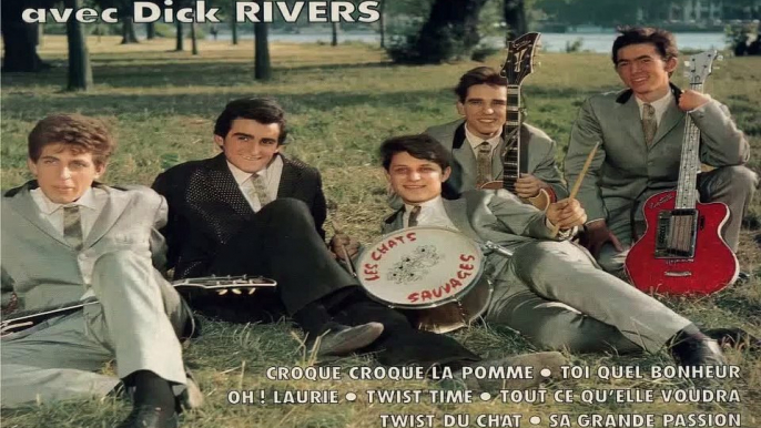 Les Chats Sauvages & Dick Rivers_C'est joli comme  (G. Vincent_I'm going home)(1962)karaoké