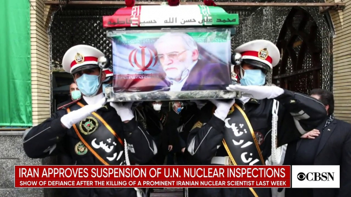 Iran's parliament approves bill to suspend nuclear inspections