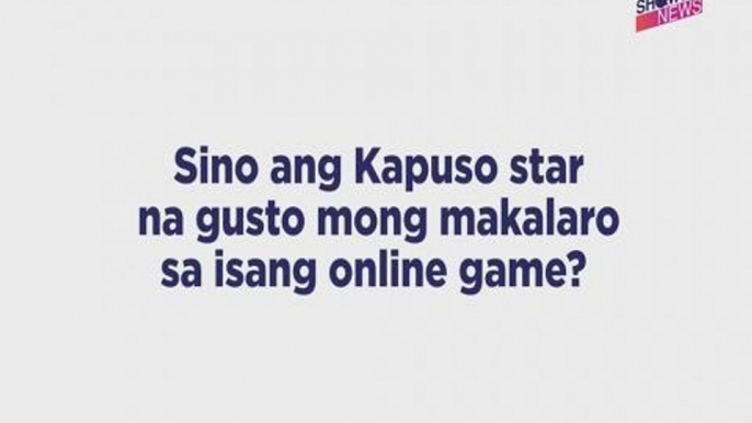 [DO NOT ACTIVE] Kapuso Showbiz News: Myrtle Sarrosa, gustong makalaro si Alden Richards sa online game