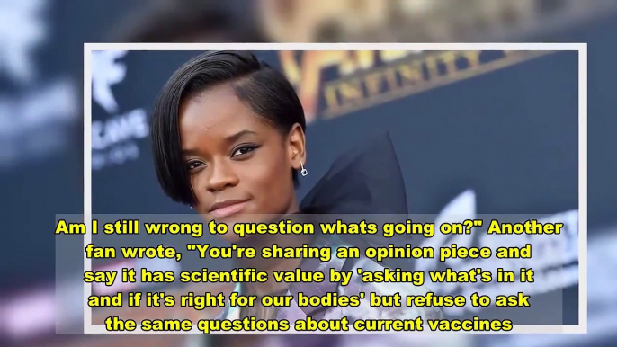 'Black Panther' star Letitia Wright criticized for controversial anti-vaxxer tweet