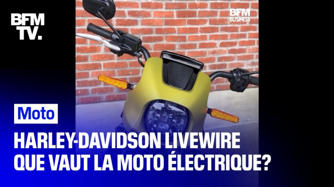 Moto: nous avons testé la Livewire, la moto électrique d'Harley Davidson