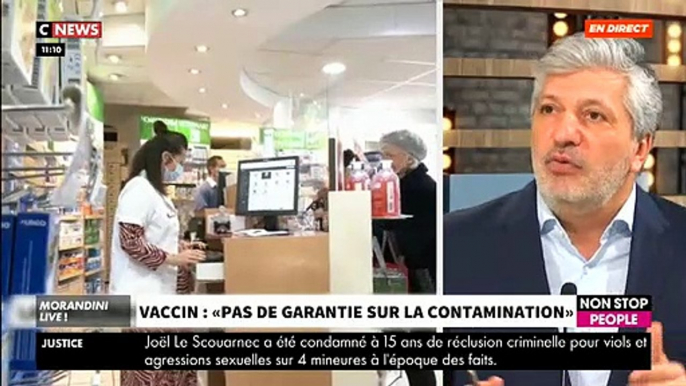 Vaccins : Revoir le débat très vif  et très commenté depuis hier  sur les réseaux sociaux diffusé hier en direct sur CNews dans Morandini Live