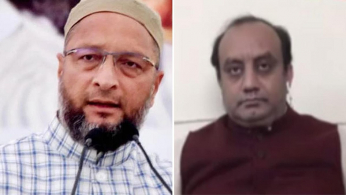 AIMIM Owaisi and BJP Sudhanshu debate over GHMC polls result