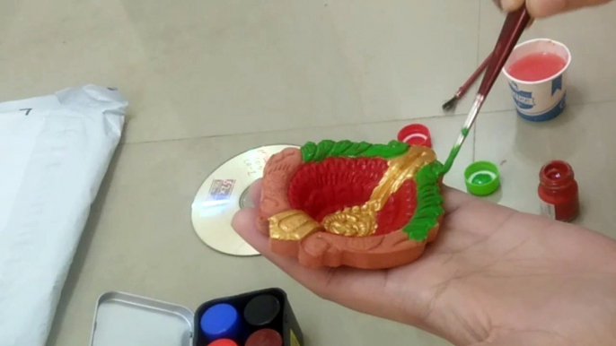 Kartika Masam and Diwali  special Diya Decoration Ideas/Diya Decorations/DIY Diya Decoration by Wihu Family