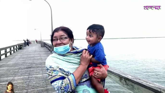 পরিবার নিয়ে জন বীচ ফিসিং পিয়ারে একদিন  ।  Jones Beach State Park । Jiboner Golpo । Prozonma