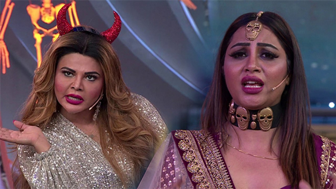 Arshi Khan And Rakhi Sawant Dig Out Each Other’s Past In Bigg Boss 14