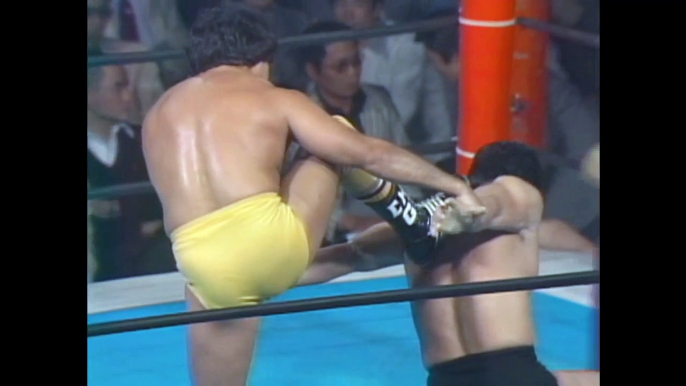 Tatsumi Fujinami vs Chavo Guerrero (WWF Jr. Heavyweight Title)