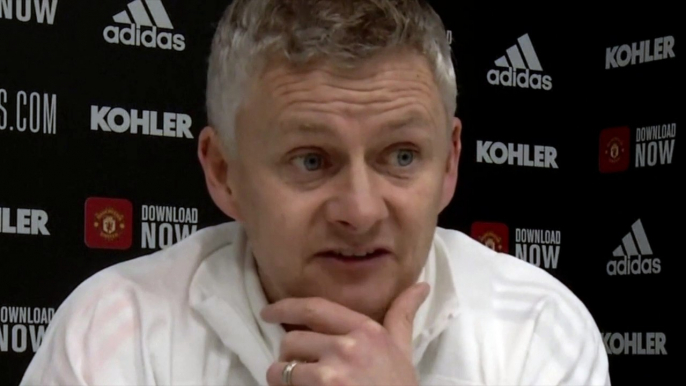 Football - Premier League - Ole Gunnar Solskjaer press conference after Manchester United 0-0 Manchester City