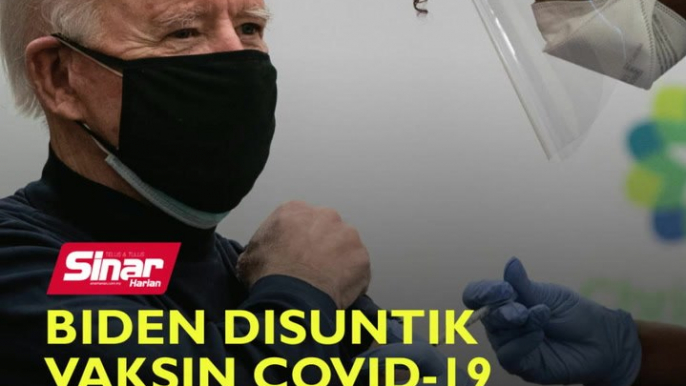 Biden disuntik vaksin Covid-19 secara langsung