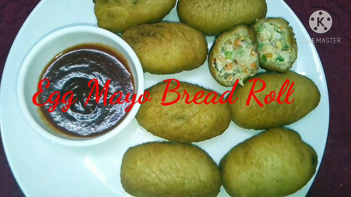 Egg Mayo Bread Roll Recipe/ Egg Salad Bread Roll/ Creamy Egg Bread Roll / Bread Roll Recipe/ Quick snacks/ how to make egg Mayo roll/ egg bread roll kaise banate hai/ bread roll banane ka asan tarika/ bread roll/