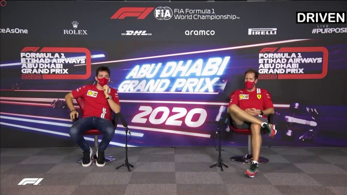 F1 2020 Abu Dhabi GP - Thursday (Drivers) Press Conference - Part 3