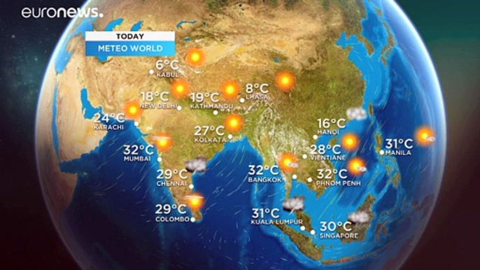 Africanews world weather today 17/12/2020