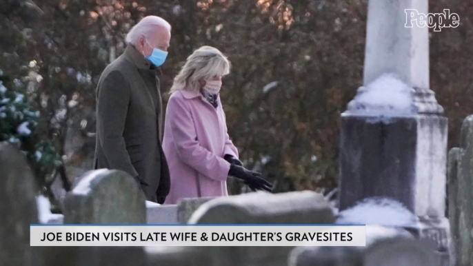Joe Biden Visits Graves of First Wife & Baby Daughter on Anniversary of Their Christmas Crash