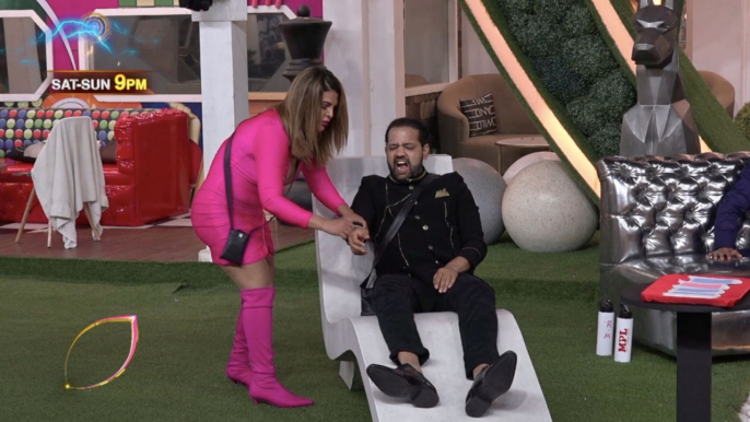 Bigg Boss 14 Weekend Ka Vaar:Rakhi Sawant to do wax task on Rahul Mahajan;Watch video | FilmiBeat