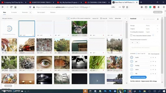 How to upload photos to stock photo sites like Shutterstock, Adobe stock, Eyeem  - man & camera