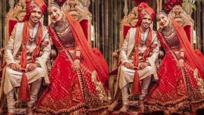 Yuzvendra Chahal Dhanashree Verma Marriage; Watch Video | युजवेंद्र चहल धनश्री वर्मा शादी | Boldsky