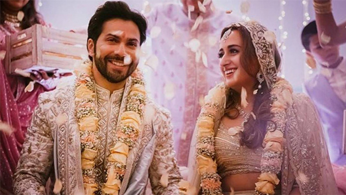 First Pictures Of Varun Dhawan- Natasha Dalal Wedding Are OUT