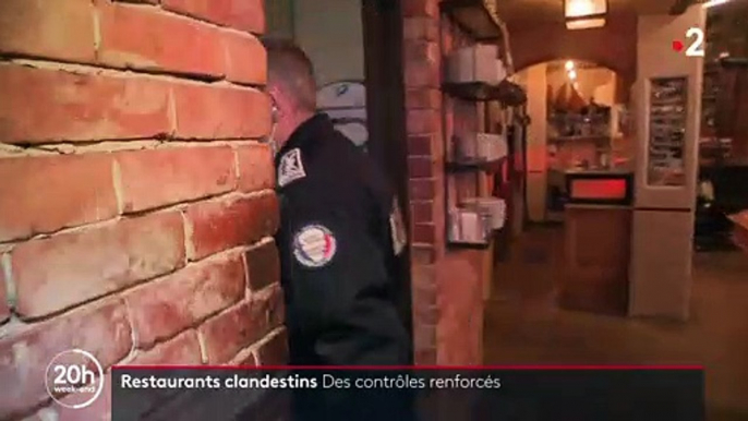 Coronavirus - Reportage avec les policiers parisiens qui traquent les restaurants clandestins qui ouvrent à Paris malgré l'interdiction