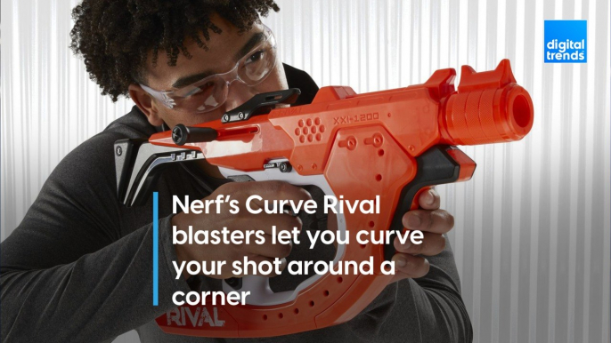 Nerf's new Rival Curve blasters can shoot around corners