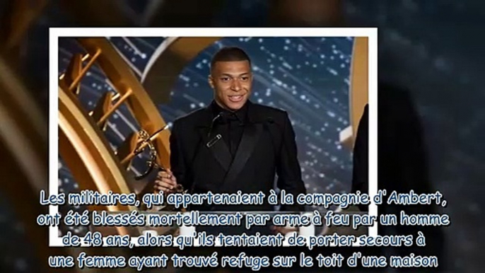 'Une violence inacceptable' - l'hommage de Kylian Mbappé aux trois gendarmes tués à Saint-Just