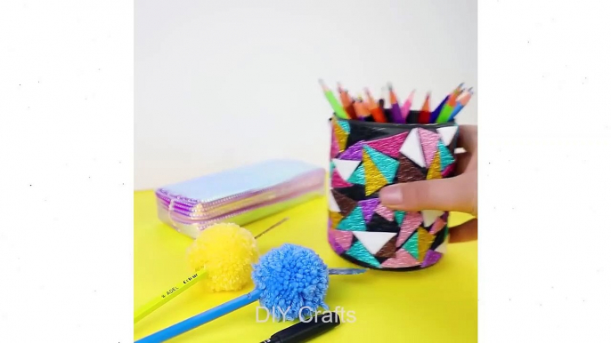 Easyand COOL DIY SCHOOL SUPPLIES , Back To School Life Hacks#28