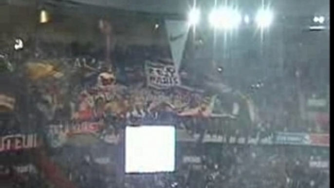 Tifo 5 ans authentiks paris PSG - asse