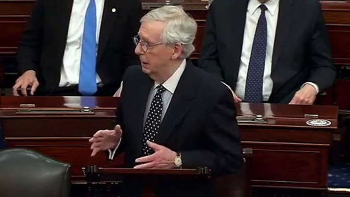 ELECTORAL COLLEGE DRAMA - McConnell makes EMOTIONAL speech slamming effort to overturn election