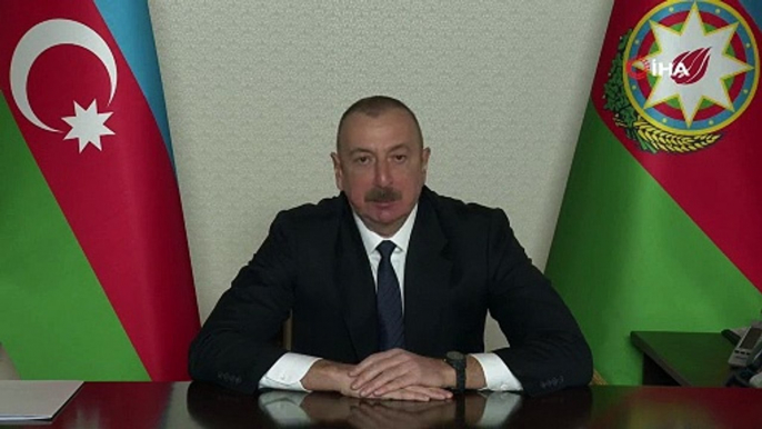 Aliyev: Provokatif adımlar atılırsa, Ermenistan'ı, daha fazla pişman olacağı konusunda uyarıyoruz